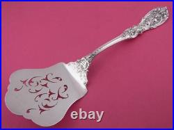 Rare Old Sterling Silver Reed & Barton Francis I 1907 Waffle Server with pat date