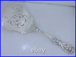 Rare Old Sterling Silver Reed & Barton Francis I 1907 Waffle Server with pat date