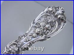 Rare Old Sterling Silver Reed & Barton Francis I 1907 Waffle Server with pat date