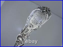 Rare Old Sterling Silver Reed & Barton Francis I 1907 Waffle Server with pat date