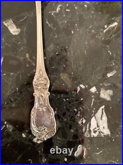 Rare Om Pat Date Reed&barton Cheese Pick Fork Francis I Sterling Silver Flatware