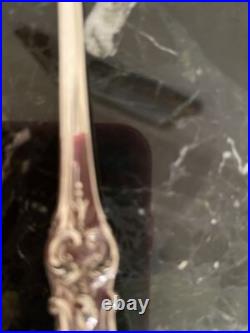 Rare Om Pat Date Reed&barton Cheese Pick Fork Francis I Sterling Silver Flatware