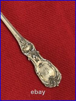 Rare Pierced Reed & Barton Francis I Sterling Butter Pick 6 ¼ Long Pat. Date