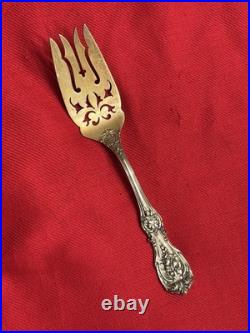 Rare Reed & Barton Francis I Sterling Cold Meat Fork 8 Long