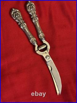 Rare Reed & Barton Francis I Sterling Cucumber Server 7 1/8 Long