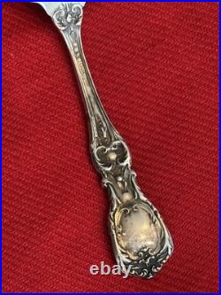 Rare Reed & Barton Francis I Sterling Nut Spoon Piereced Old Mark Pat. Date