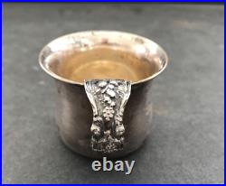 Rare Reed & Barton Francis I X567 Sterling Silver 925 Baby Cup Monogrammed