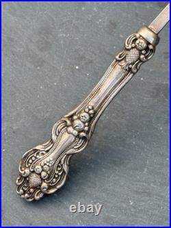 Rare Reed & Barton Gold and Silverplate Soup Punch Ladle 15 3/4 with Twist