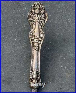 Rare Reed & Barton Gold and Silverplate Soup Punch Ladle 15 3/4 with Twist