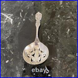 Rare Reed&barton Francis I Nut Server Om Pd Extra Pierce Sterling Silver Flatwar
