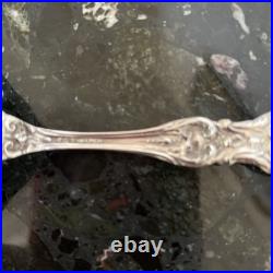 Rare Reed&barton Francis I Nut Server Om Pd Extra Pierce Sterling Silver Flatwar