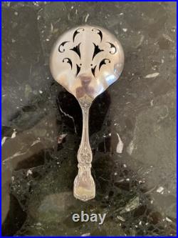 Rare Reed&barton Francis I Nut Server Om Pd Extra Pierce Sterling Silver Flatwar