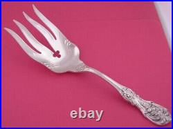 Rare Sterling REED & BARTON 8 7/8 Vegetable Serving Fork FRANCIS I no mono