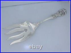 Rare Sterling REED & BARTON 8 7/8 Vegetable Serving Fork FRANCIS I no mono