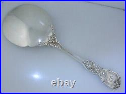 Rare Sterling REED & BARTON solid 9 1/4 Tomato / Oyster Server FRANCIS I 1907