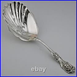 Rare Sterling Silver Reed & Barton Francis I Saratoga Chips Cracker Spoon NoMono