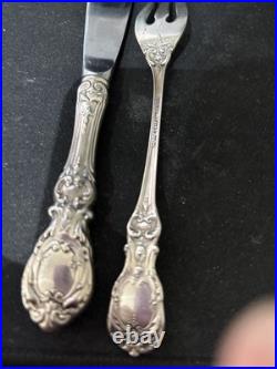 Reed And Barton Francis 1 Sterling Pickle Fork And Butter Knife