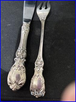 Reed And Barton Francis 1 Sterling Pickle Fork And Butter Knife