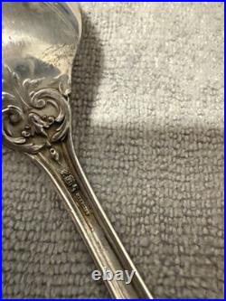 Reed And Barton Francis 1 Sterling Pierced Serving Spoon