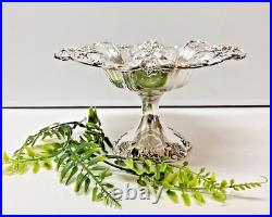 Reed And Barton Francis 1 Sterling Silver Compote Dish Repoussé 427 Grams ML