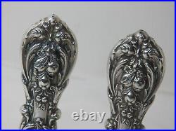 Reed And Barton Francis 1st Sterling Silver Salt & Pepper Shakers 3 1/2