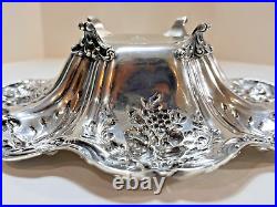 Reed And Barton Francis I Sterling Silver Footed Bowl Repoussé 341 Grams