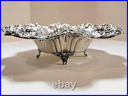 Reed And Barton Francis I Sterling Silver Footed Bowl Repoussé 341 Grams