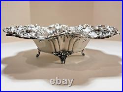 Reed And Barton Francis I Sterling Silver Footed Bowl Repoussé 341 Grams