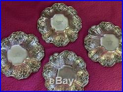 Reed And Barton Francis Sterling Nut Dish Set