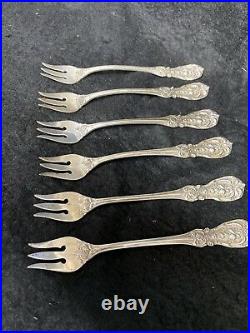 Reed And Barton Francis The First Seafood Or Oyster Forks Set A Six
