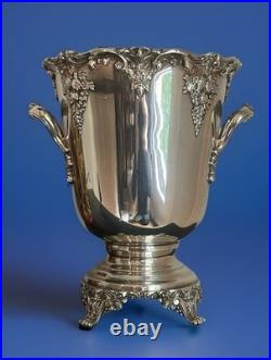 Reed And Barton King Francis Wine Cooler Champagne Bucket Model 1685 With Mono