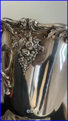 Reed And Barton King Francis Wine Cooler Champagne Bucket Model 1685 With Mono