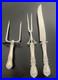 Reed And Barton Sterling Francis 1st Large Carving Set (3) Pcs