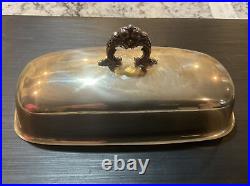 Reed And Barton Sterling Silver Francis I Butter Dish TOP ONLY & Liner 64g GREAT