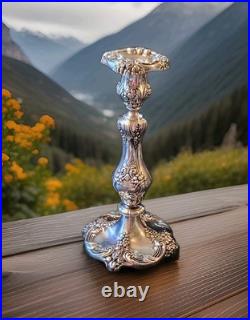 Reed & Barton 10 Candlestick King Francis Silverplate Hollowware Antique 1630