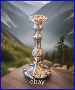 Reed & Barton 10 Candlestick King Francis Silverplate Hollowware Antique 1630