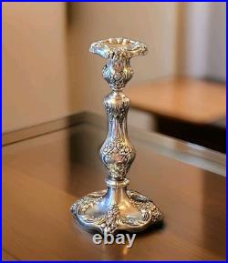 Reed & Barton 10 Candlestick King Francis Silverplate Hollowware Antique 1630