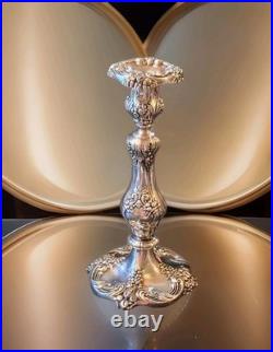 Reed & Barton 10 Candlestick King Francis Silverplate Hollowware Antique 1630