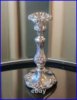Reed & Barton 10 Candlestick King Francis Silverplate Hollowware Antique 1630