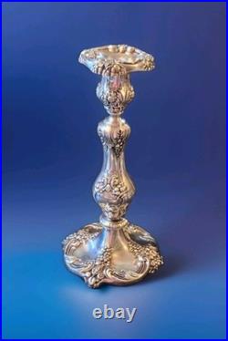 Reed & Barton 10 Candlestick King Francis Silverplate Hollowware Antique 1630