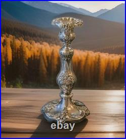 Reed & Barton 10 Candlestick King Francis Silverplate Hollowware Antique 1630
