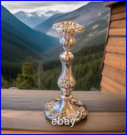 Reed & Barton 10 Candlestick King Francis Silverplate Hollowware Antique 1630