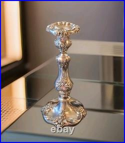 Reed & Barton 10 Candlestick King Francis Silverplate Hollowware Antique 1630