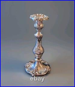 Reed & Barton 10 Candlestick King Francis Silverplate Hollowware Antique 1630