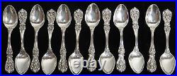 Reed & Barton (12) Francis I Sterling Silver 4 1/4 Demitasse Spoon