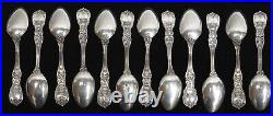 Reed & Barton (12) Francis I Sterling Silver 4 1/4 Demitasse Spoon