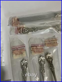 Reed & Barton 20 Pcs Sterling Francis 175 Years Celebrating Dinner Set New
