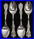 Reed & Barton (4) Francis I Sterling Silver 6 3/4 Oval Soup Spoons