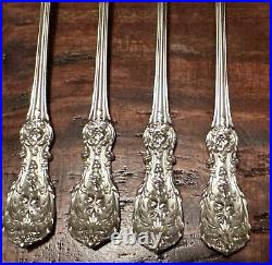 Reed & Barton 6 Francis Sterling Silver 5 1/4 Oyster Cocktail Three Tine Forks