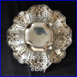 Reed & Barton 8 Inch Sterling Silver Art Nouveau Bowl, X569 FRANCIS I, 11.6 oz
